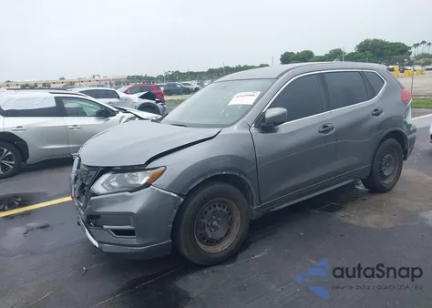 2017 Nissan Rogue S из США, поврежденный, VIN KNMAT2MT3HP575742